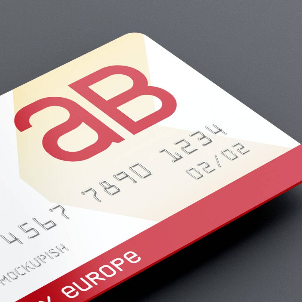 Air Berlin Branding Design Gold Card