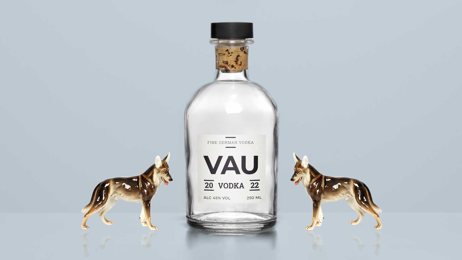 Branding Design VAU Vodka