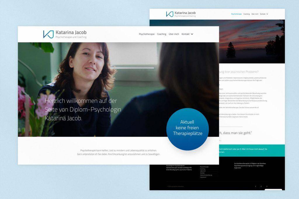 Webdesign Praxis Psychotherapie
