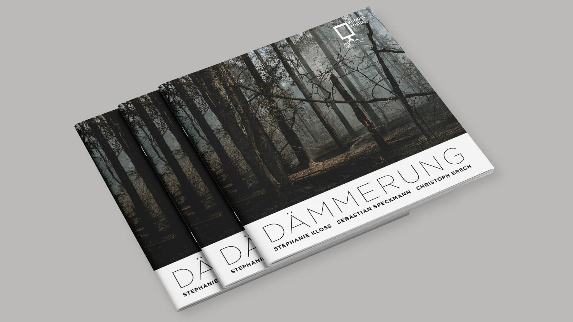 Printdesign Kunstkatalog Dämmerung